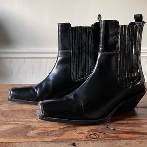 Black ASOS boots